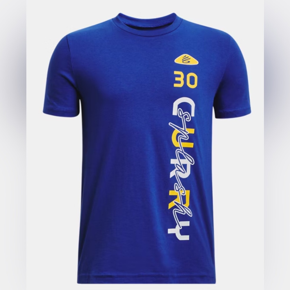 Under Armour Blue Graphic Kids Tee